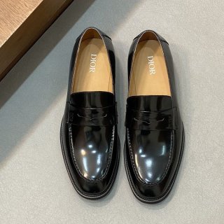高品質ディオール CARLO ローファー 本物 ブラック dee22799 高品質ディオール CARLO ローファー 本物 ブラック dee22799