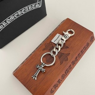 クロムハーツ CHクロス 本物 キーリング ロング クラシックチェーン Kuh97912 クロムハーツ CHクロス 本物 キーリング ロング クラシックチェーン Kuh97912