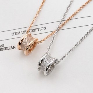 ブルガリ ビーゼロワン 本物 18K ダイヤモンド ビーゼロワン ネックレス Bub51373 ブルガリ ビーゼロワン 本物 18K ダイヤモンド ビーゼロワン ネックレス Bub51373