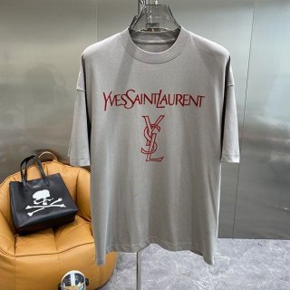 定番サンローラン コピー リバースロゴ 半袖Tシャツ Sac49845 定番サンローラン コピー リバースロゴ 半袖Tシャツ Sac49845