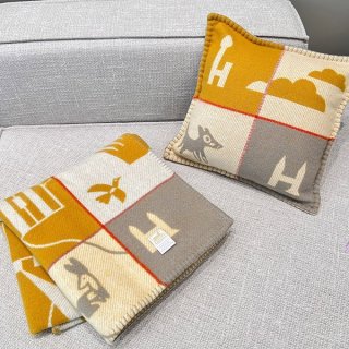 エルメス カシミアウールクッション&ブランケット コピー ers23673 エルメス カシミアウールクッション&ブランケット コピー ers23673