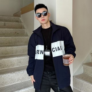 バレンシアガ メッシュ裏地付 ナイロンxデニムジャケット コピー bai62827 バレンシアガ メッシュ裏地付 ナイロンxデニムジャケット コピー bai62827