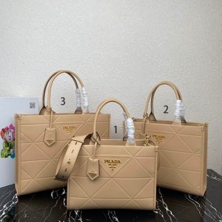 秋冬大セールプラダ 本物 ステッチモチーフ ラージ レザー ハンドバッグ 3サイズ 1BA378VOCOASK 秋冬大セールプラダ 本物 ステッチモチーフ ラージ レザー ハンドバッグ 3サイズ 1BA378VOCOASK