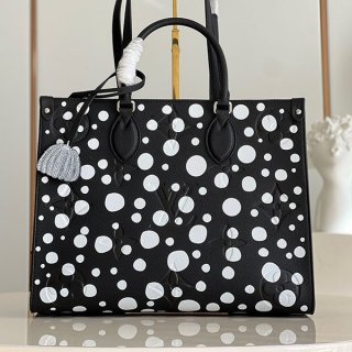 LV × YK オンザゴー MM 本物 ルイヴィトン × 草間彌生 M46389 LV × YK オンザゴー MM 本物 ルイヴィトン × 草間彌生 M46389