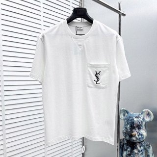 サンローラン コピー コットンジャージーTシャツ Sab23034 サンローラン コピー コットンジャージーTシャツ Sab23034