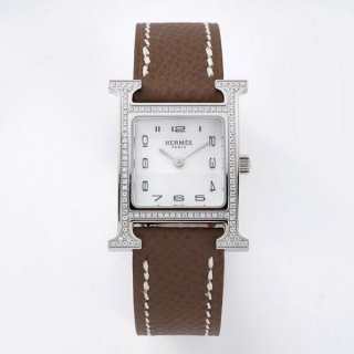 人気急上昇エルメス 本物 Hウォッチ 21mm erf65556