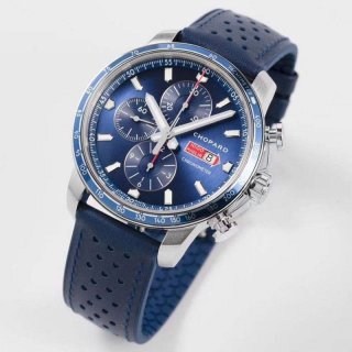 人気急上昇ショパール 本物 ミッレ ミリア 時計 44 mm shq00821