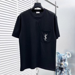 一目惚れサンローラン コットンジャージーTシャツ Saj09115 一目惚れサンローラン コットンジャージーTシャツ Saj09115