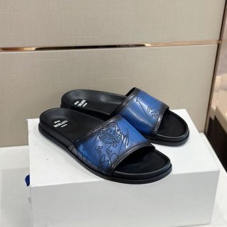☆超人気☆ベルルッティ 本物 エギオ サンダル Stamp Leather Sandal beh31792
