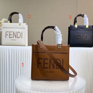 フェンディ Sunshine スモール 2Wayバッグ コピー ブラウン fet52031 フェンディ Sunshine スモール 2Wayバッグ コピー ブラウン fet52031