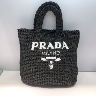 超希少!プラダ かごバッグ 付録 ラフィアトート コピー スモールサイズ pul62215 超希少!プラダ かごバッグ 付録 ラフィアトート コピー スモールサイズ pul62215