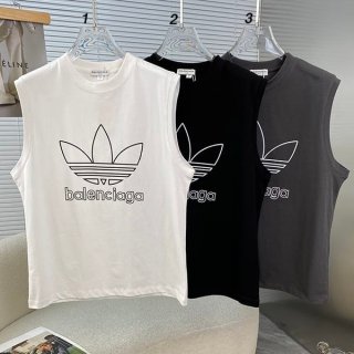 送料込バレンシアガ X アディダス コピー ロゴ Tシャツ ベスト 3色 bax58549 送料込バレンシアガ X アディダス コピー ロゴ Tシャツ ベスト 3色 bax58549