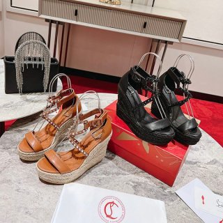 クリスチャンルブタン コピー ウェッジサンダル Malfadina Zeppa シューズ 2色 Rum72879 クリスチャンルブタン コピー ウェッジサンダル Malfadina Zeppa シューズ 2色 Rum72879