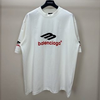 希少バレンシアガ フィット ミディアム T シャツ 本物 764235TPVD79065 希少バレンシアガ フィット ミディアム T シャツ 本物 764235TPVD79065
