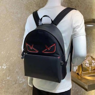 世界中で大人気フェンディ バックパック 本物 ブラックナイロン★バッグ バグズアイ fee98237 世界中で大人気フェンディ バックパック 本物 ブラックナイロン★バッグ バグズアイ fee98237