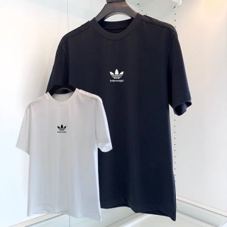 高品質バレンシアガ アディダス 本物 オーバーサイズTシャツ 2色 baj13203 高品質バレンシアガ アディダス 本物 オーバーサイズTシャツ 2色 baj13203