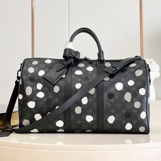 ルイヴィトン × 草間彌生 コピー LV × YK キーポルバンドリエール 45 M46400 ルイヴィトン × 草間彌生 コピー LV × YK キーポルバンドリエール 45 M46400