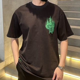 クロムハーツ イエロークロス Tシャツ 本物 Kud02342 クロムハーツ イエロークロス Tシャツ 本物 Kud02342