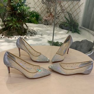 一目惚れルブタン Follies Strass 本物 100mm ヌード ハイヒール Ruz28384 一目惚れルブタン Follies Strass 本物 100mm ヌード ハイヒール Ruz28384