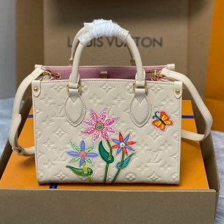 希少ルイヴィトン LV x YK オンザゴー PM コピー トートバッグ M21732 希少ルイヴィトン LV x YK オンザゴー PM コピー トートバッグ M21732