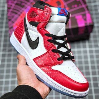 ナイキ エアジョーダン1 スパイダーマン 本物 Air Jordan 1 High Spider-Man 555088-602 ナイキ エアジョーダン1 スパイダーマン 本物 Air Jordan 1 High Spider-Man 555088-602