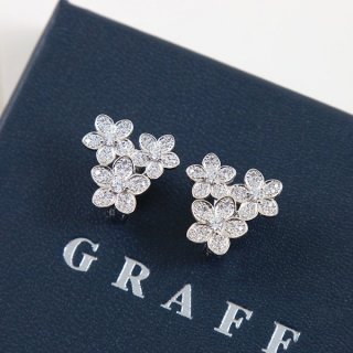 すぐ届く グラフ コピー ワイルドフラワー ダイヤモンドクラスター スタッドイヤリング guy40485 すぐ届く グラフ コピー ワイルドフラワー ダイヤモンドクラスター スタッドイヤリング guy40485