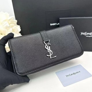 希少 サンローラン ジップアラウンドウォレット 本物 カサンドラ 長財布 Sai09347 希少 サンローラン ジップアラウンドウォレット 本物 カサンドラ 長財布 Sai09347