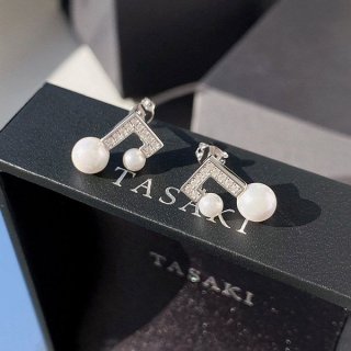 争奪戦タサキ 本物 バランス ピアス ダイヤモンド tal78587