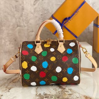 ルイヴィトン × 草間彌生 LV × YK コピー スピーディバンドリエール 25 M46433 ルイヴィトン × 草間彌生 LV × YK コピー スピーディバンドリエール 25 M46433
