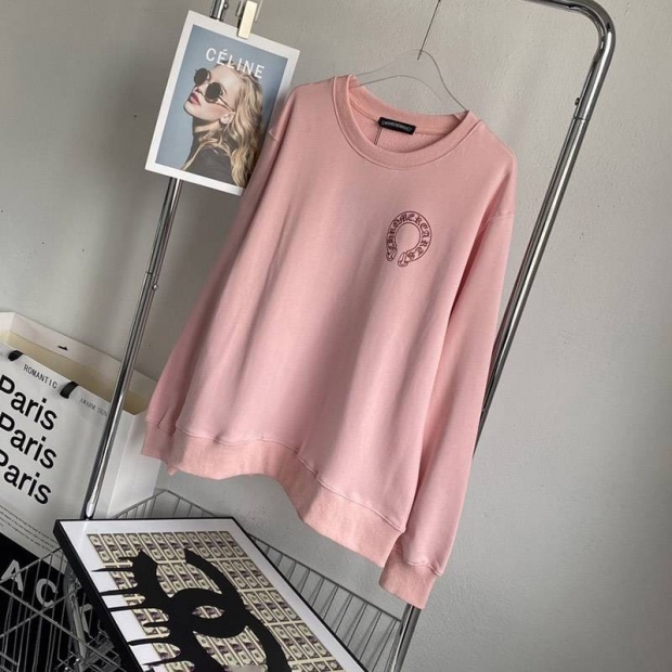 可愛い クロムハーツ ロングTシャツ 本物 ホースシューカラー Kut03447