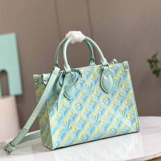 ヴィトン ハンドバッグ オンサゴー PM 本物 2way トートバッグ M46270 ヴィトン ハンドバッグ オンサゴー PM 本物 2way トートバッグ M46270