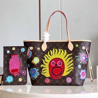 一目惚れルイヴィトン コピー★人気コラボトート LV × YK ネヴァーフル MM M46447 一目惚れルイヴィトン コピー★人気コラボトート LV × YK ネヴァーフル MM M46447