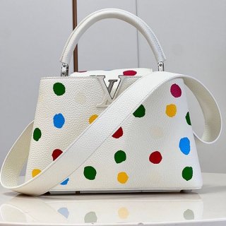 目を惹くカラールイヴィトン 草間彌生 コラボ カプシーヌ MM コピー バッグ M21663 目を惹くカラールイヴィトン 草間彌生 コラボ カプシーヌ MM コピー バッグ M21663
