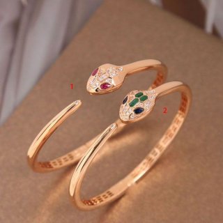 素敵な ブルガリ ブレスレット 本物 セルペンティ Bun55241