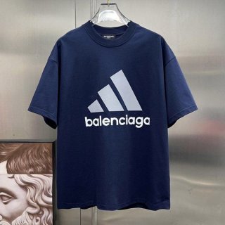 ☆超人気☆ バレンシアガ×アディダス Tシャツ 本物 半袖 bam25180 ☆超人気☆ バレンシアガ×アディダス Tシャツ 本物 半袖 bam25180