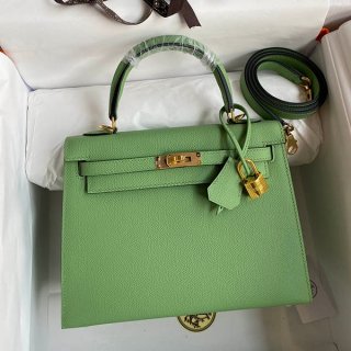 人気急上昇 エルメス ケリー 本物 25cm 外縫い エプソン ゴールド金具 err03226
