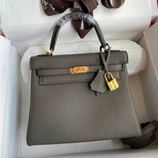 稀少 エルメス ケリー 本物 25cm 内縫い タッチ ゴールド金具 era81165