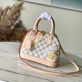 人気!すぐ届く!【ルイヴィトン アルマ BB 本物】ダミエ アズール 2way バッグ N40472 人気!すぐ届く!【ルイヴィトン アルマ BB 本物】ダミエ アズール 2way バッグ N40472