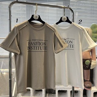 激安価格!バレンシアガ ロゴ コットン Tシャツ 本物 2色 bav33618 激安価格!バレンシアガ ロゴ コットン Tシャツ 本物 2色 bav33618