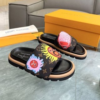 送料無料ルイヴィトン 草間彌生 コラボ サンダル プールピロー フェイス 靴 本物 1ABD8T 送料無料ルイヴィトン 草間彌生 コラボ サンダル プールピロー フェイス 靴 本物 1ABD8T
