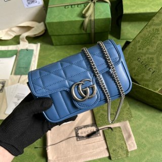 グッチ 本物 GGマーモント スモール ショルダーバッグ guq97386