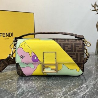 稀少 フェンディ バゲットFF刺繍 ハウンド コピー ショルダーバッグ fex67487 稀少 フェンディ バゲットFF刺繍 ハウンド コピー ショルダーバッグ fex67487