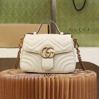 注目★グッチ GGマーモント ミニ トップハンドルバッグ 本物 guu03634 注目★グッチ GGマーモント ミニ トップハンドルバッグ 本物 guu03634