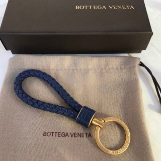 ボッテガヴェネタ ラムスキン キーリング 本物 boz08462