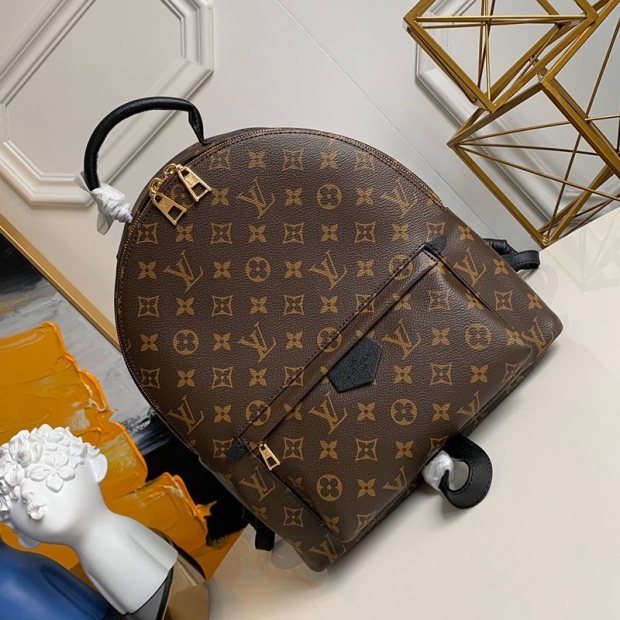 ★関税/送料込★ ルイヴィトン リュック 本物 レディース バックパック モノグラム 茶色 M44874