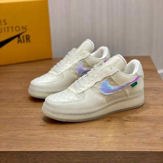 ★日本!!人気!ルイヴィトン × ナイキ 本物 エアフォース1 ロー バイ ヴァージルアブロー "ホワイト" nay96718 ★日本!!人気!ルイヴィトン × ナイキ 本物 エアフォース1 ロー バイ ヴァージルアブロー "ホワイト" nay96718