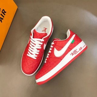 ルイヴィトン × ナイキ エアフォース1 本物 ロー バイ ヴァージルアブロー "レッド/ホワイト" nal78732 ルイヴィトン × ナイキ エアフォース1 本物 ロー バイ ヴァージルアブロー "レッド/ホワイト" nal78732