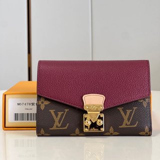 【売れ筋】ルイヴィトン 財布 本物 モノグラム 折り財布 パラス コンパクト ウォレット LV20340