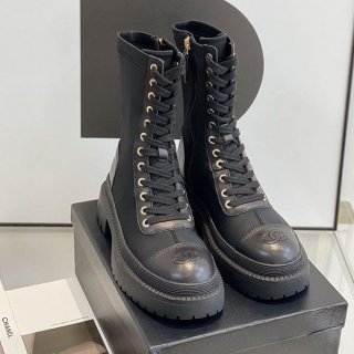 シャネル◆レースアップ シューズ レザー 本物 sht19961 シャネル◆レースアップ シューズ レザー 本物 sht19961