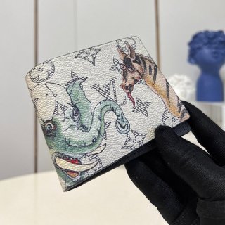 ルイヴィトン モノグラム 二つ折り財布 本物 M62607 ルイヴィトン モノグラム 二つ折り財布 本物 M62607